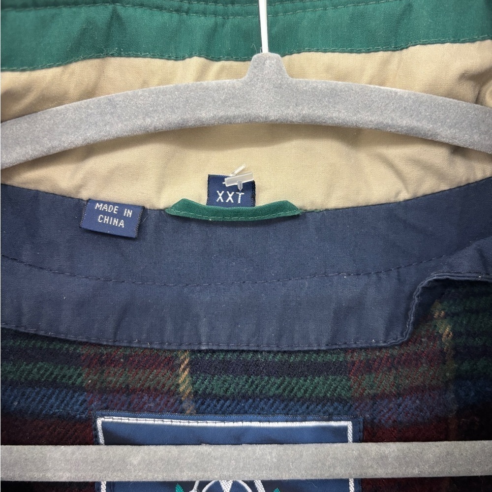 Members Only Green Jacket Mens Vintage Heavy Iconic Racer Quilted Lining XXT - Picture 14 of 16